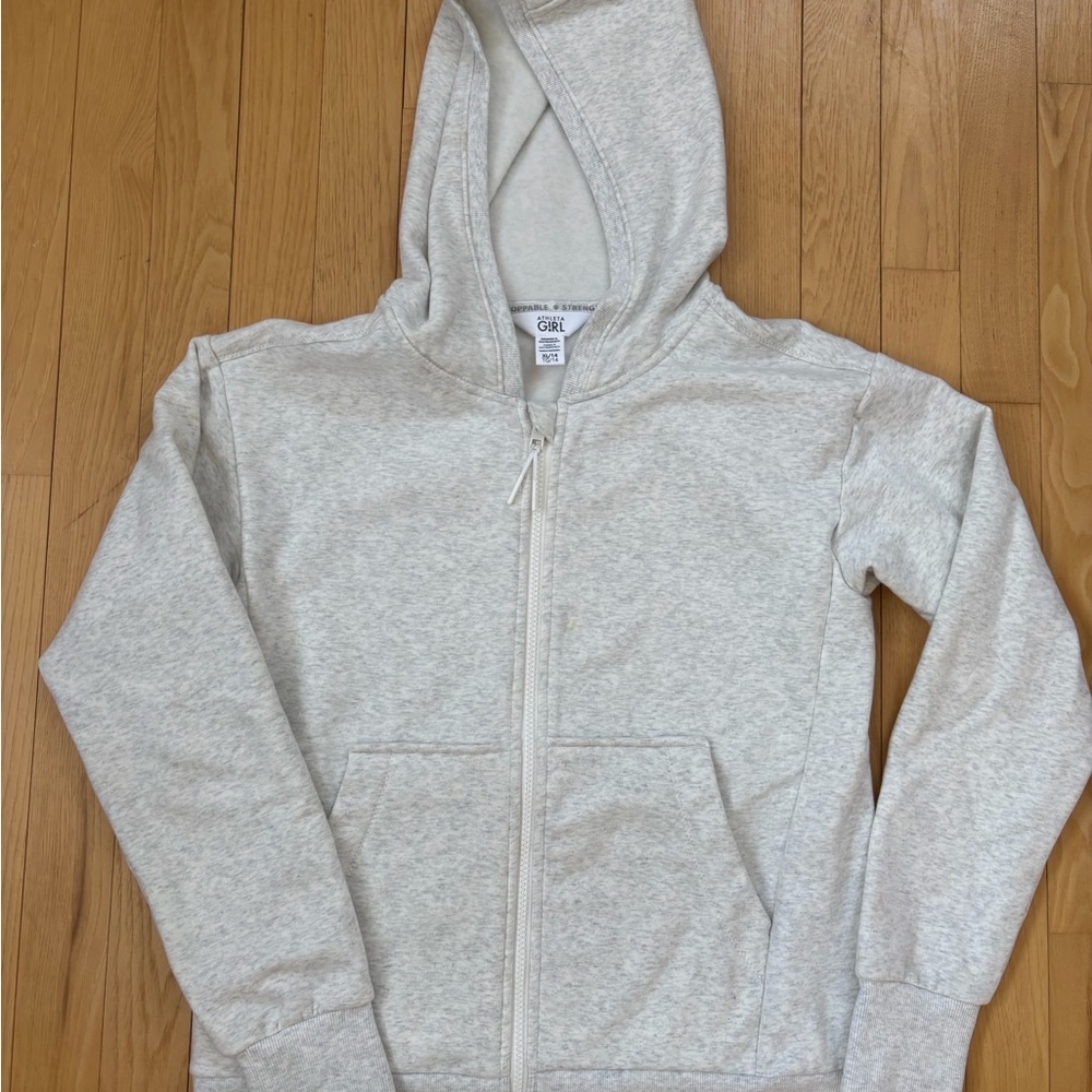 Athleta Girl Zipper Sweatshirt-size xl 14